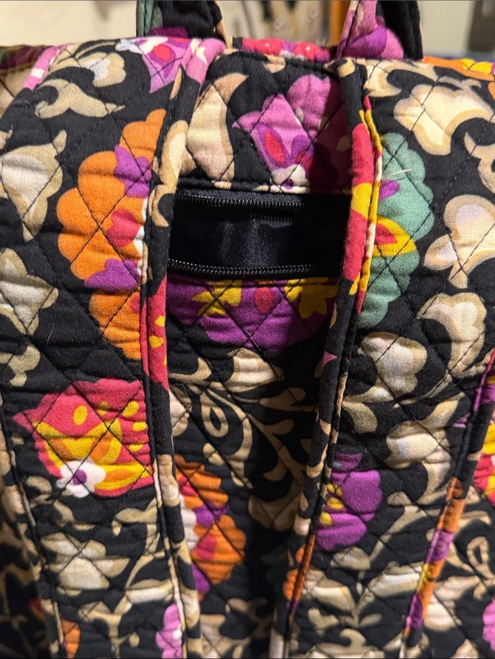 Vera Bradley | Quilted Cotton Campus Backpack in Retired “Suzani”Print Floral